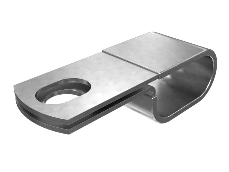 Зажим для двух труб, внутренний диаметр 17,46 мм