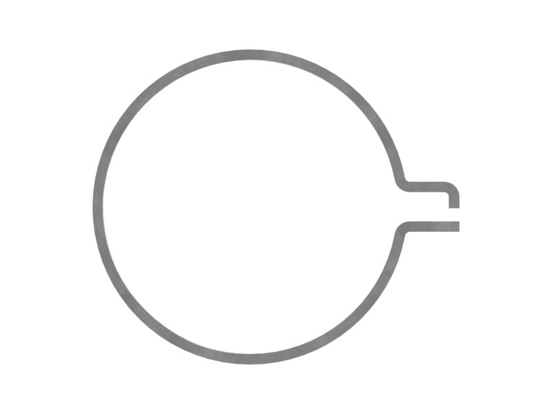 Стальной зажим с минимальным внутренним диаметром 132,56 мм