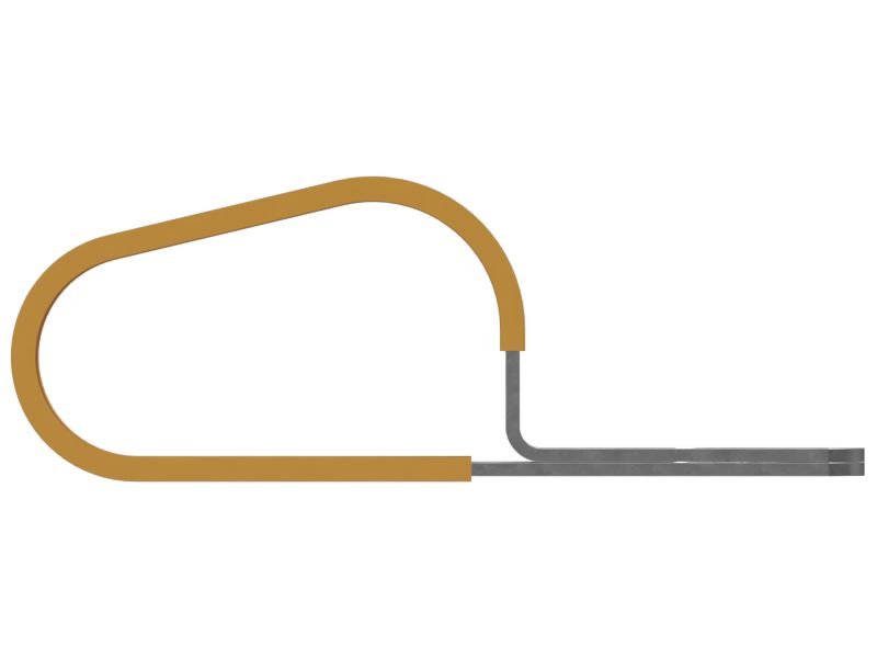 Зажим для двух трубок разного диаметра