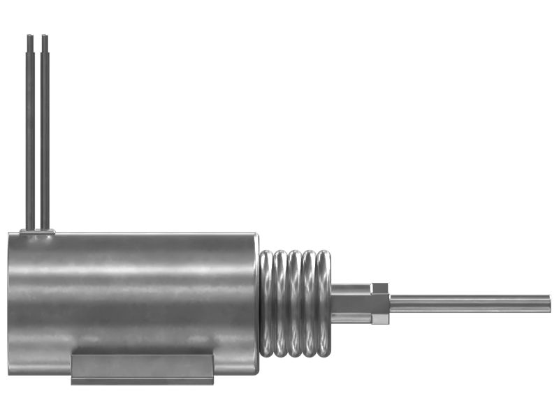 Электромагнит управляющей тяги регулятора