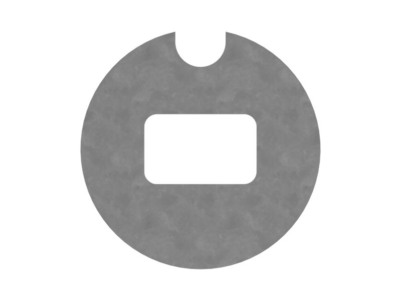 Плоский круглый фиксатор с наружным диаметром 28,50 мм