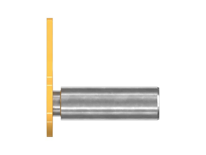 Палец рычажного механизма с наружным диаметром 57 мм
