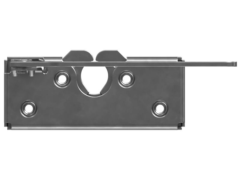 Поворотная защелка двери кабины