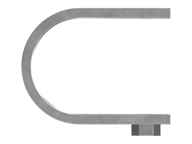 Монтажный кронштейн износной пластины, толщина 8 мм