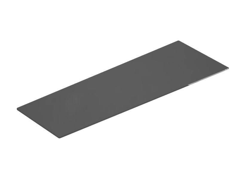 121-3274: Безосколочное стекло, высота 1238,80 мм