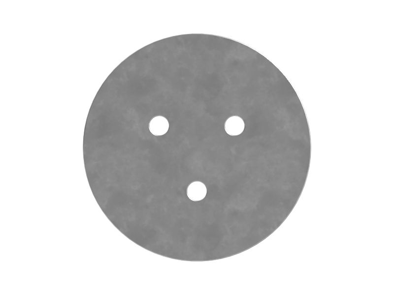 Опорная плита пальца толщиной 10 мм