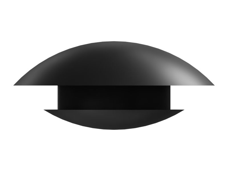 Заглушка с полукруглой головкой, диаметр 25 мм