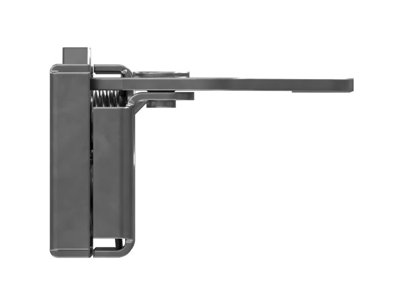 Поворотная защелка двери кабины