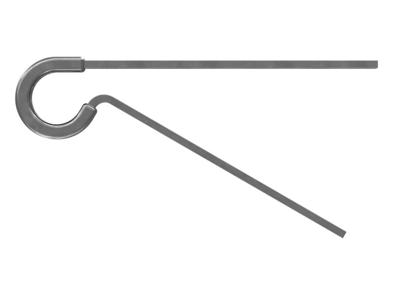 Зажим для одиночной трубки с внутренним диаметром 6,35 мм