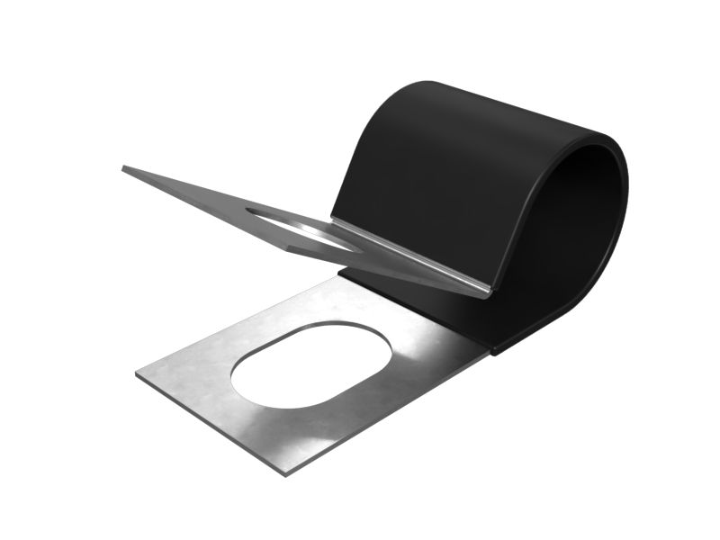 Зажим для одной трубки с внутренним диаметром 25,40 мм