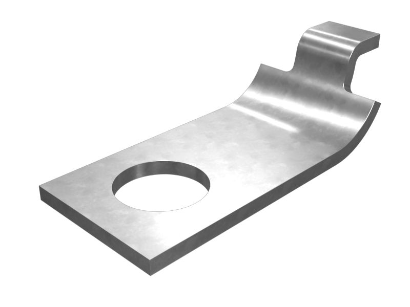 Зажим для одной трубы внутреннего диаметра 22,00 мм