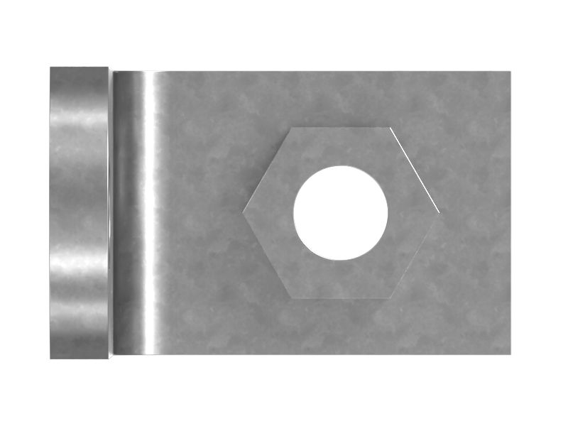 Кронштейн для маршрутизации жгута проводов шасси толщиной 6 мм