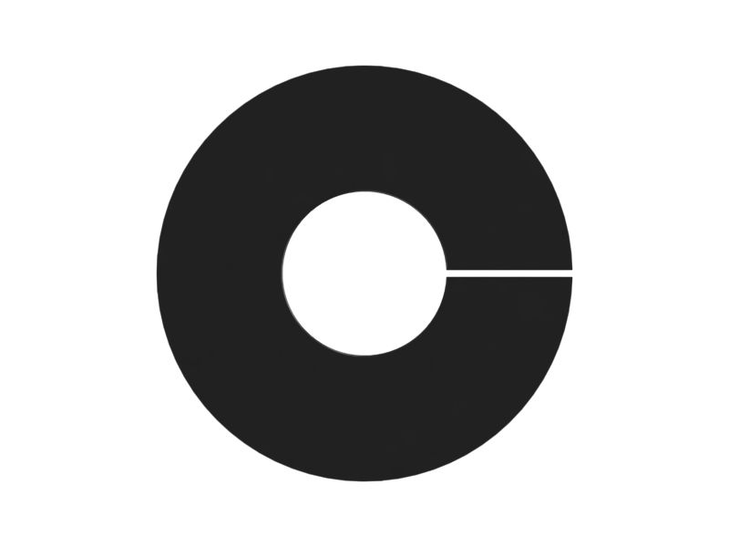 Круглое фланцевое резиновое уплотнение с внутренним диаметром 24 мм