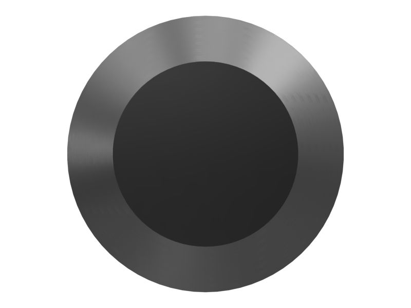 Бампер из натурального каучука с максимальным диаметром основания 38 мм