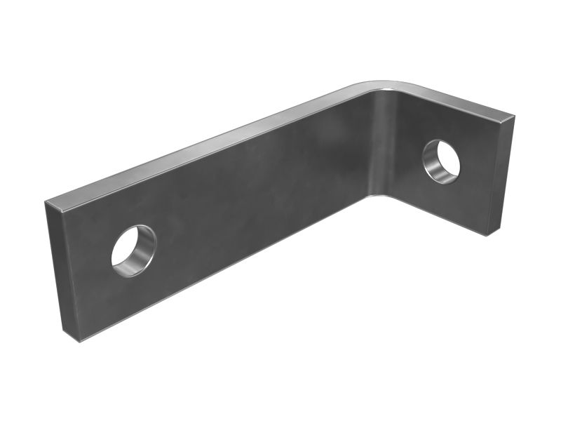 Стальной кронштейн лампы длиной 100 мм