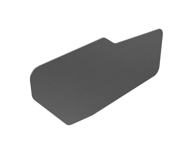 Безосколочное стекло кабины, толщина 5,56 мм