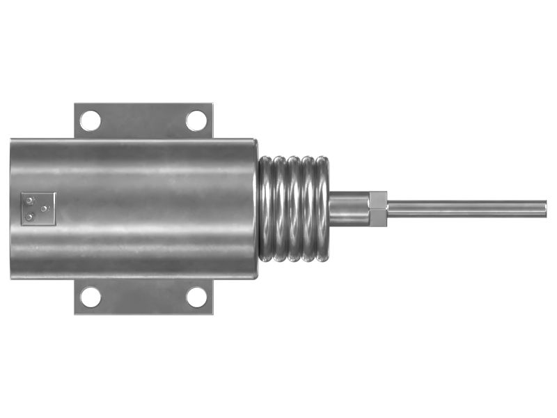Электромагнит управляющей тяги регулятора