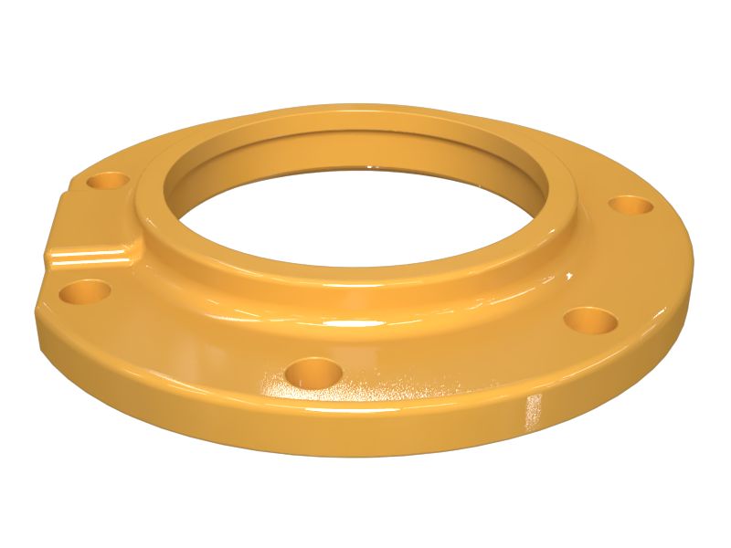 Верхняя крышка шарнирно-сочлененной сцепки с наружным диаметром 203,2 мм