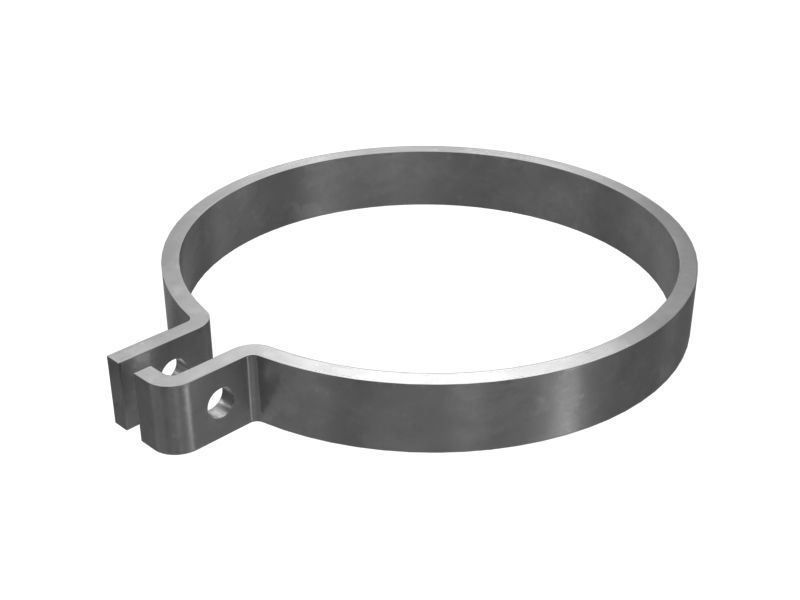 Стальной зажим с минимальным внутренним диаметром 132,56 мм