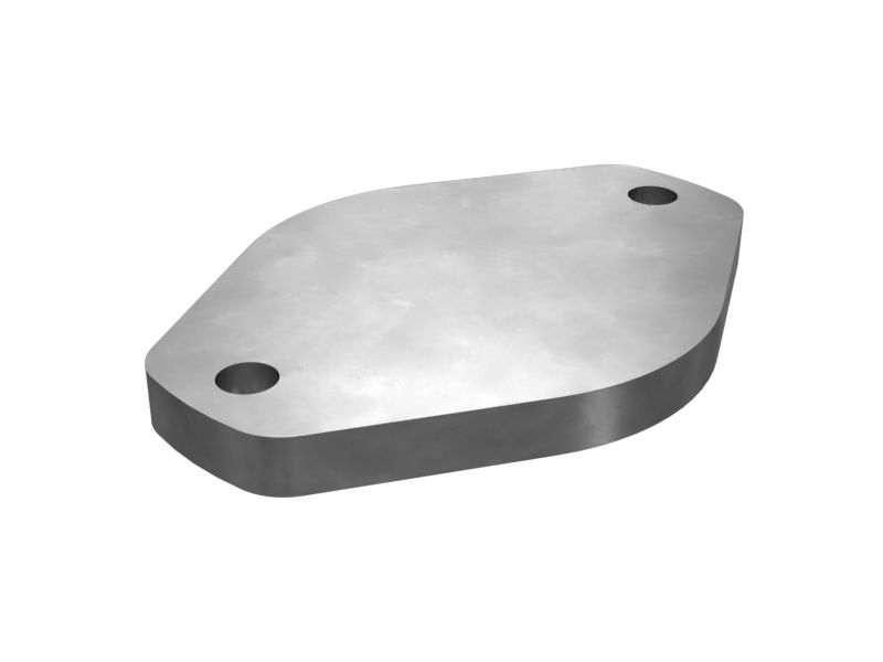 8P-1438: Крышка переднего кожуха с креплением на двух болтах, толщина 14,8 мм