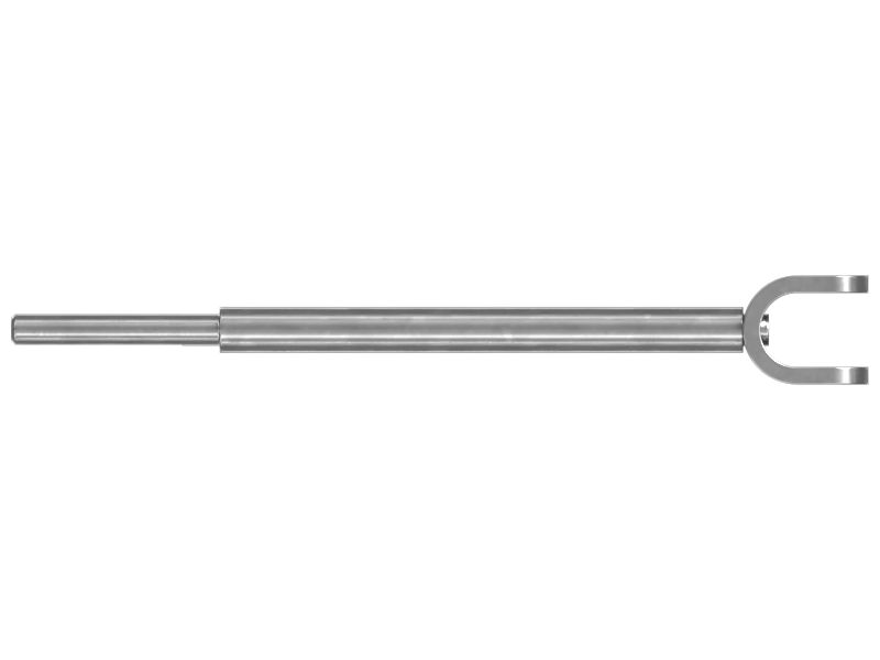 Вильчатая головка шатуна с наружной резьбой