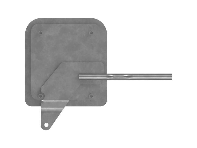 Рукоятка в сборе, лопасть