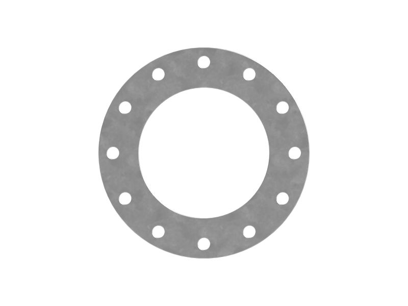 Монтажная пластина толщиной 20 мм с двенадцатью болтами