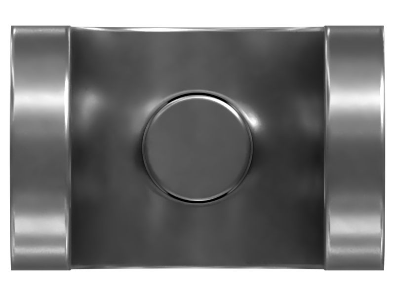 Вильчатая головка шатуна с наружной резьбой