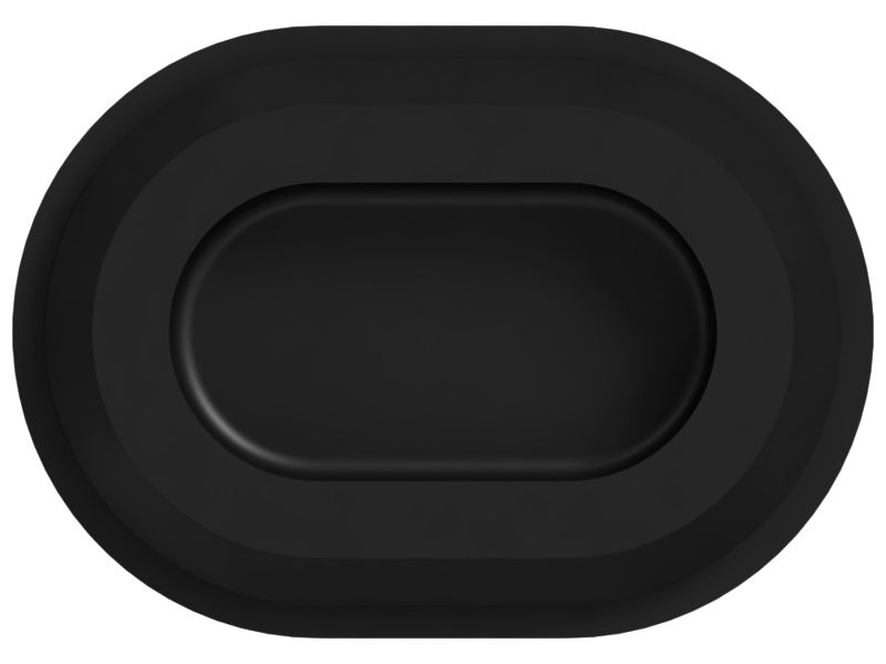 8X-8055: Oválná zátka bez závitu o délce 53 mm