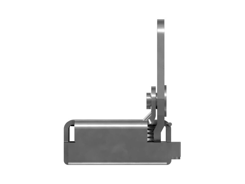 Поворотная защелка двери кабины