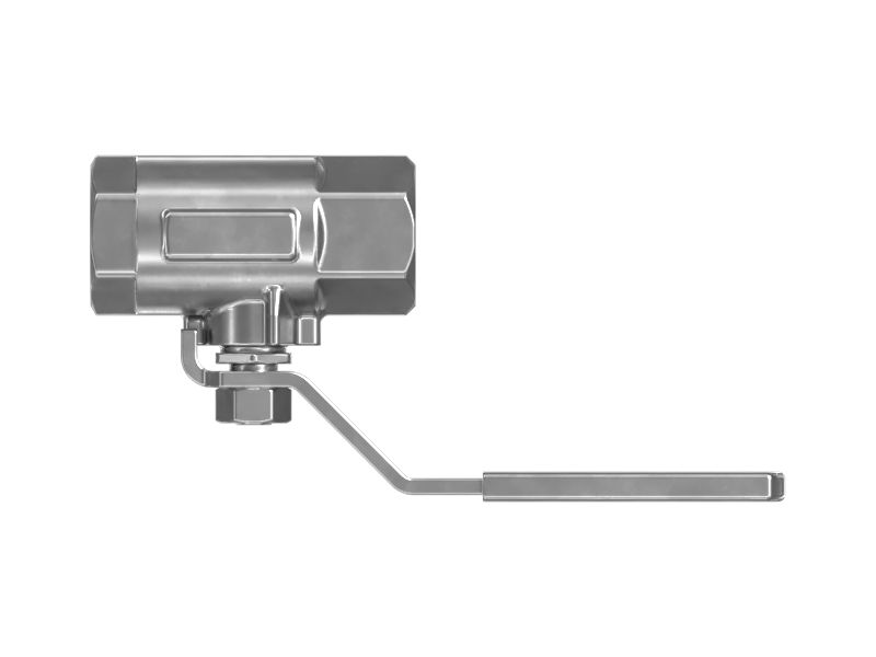 Латунный шаровой клапан с цилиндрической резьбой и уплотнительным кольцом 3/4-16