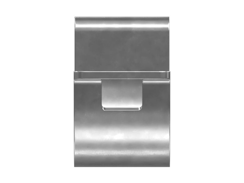 Стальной полузажим с прорезью 84,00 мм