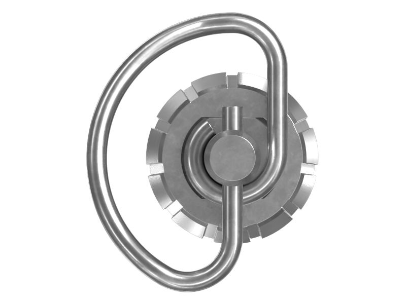 Защелка компрессионной пружины