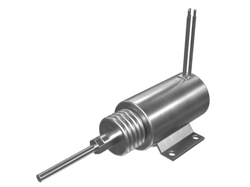 Электромагнит управляющей тяги регулятора