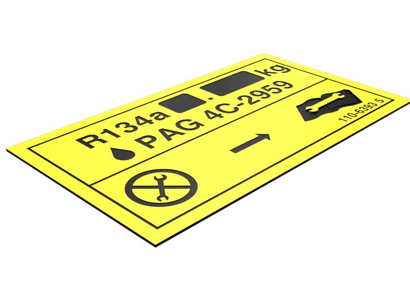 Пластина с инструкциями