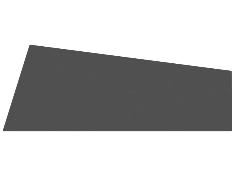 Безосколочное стекло, высота 1238,80 мм