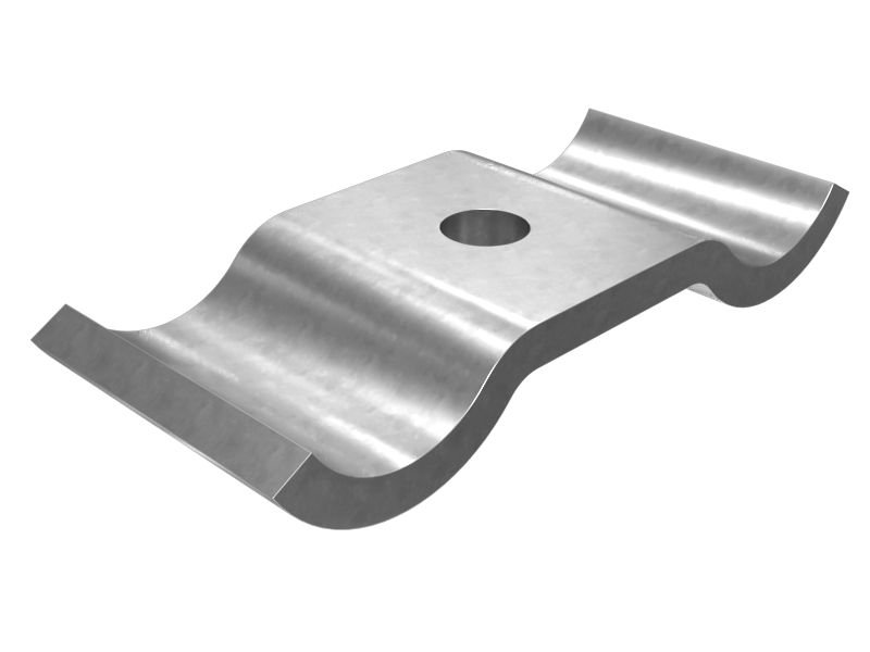 Полузажим для двух трубок с внутренним диаметром 26,00 мм