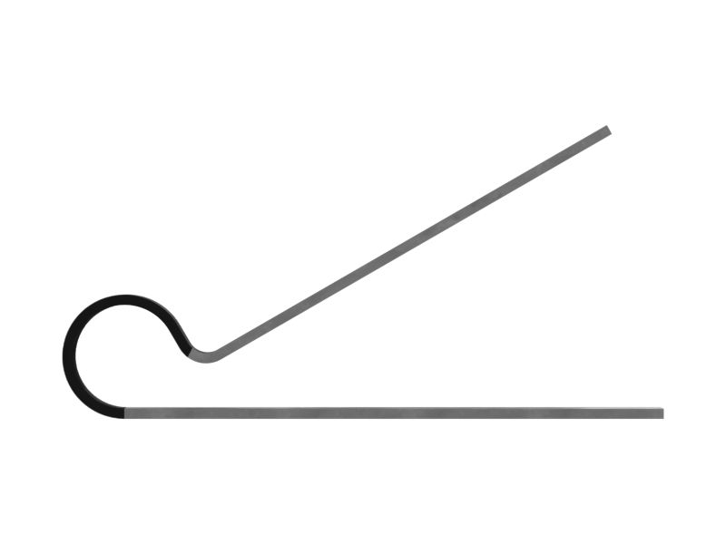 Зажим крепления топливопроводов шириной 25 мм