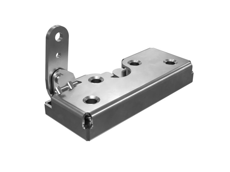 Поворотная дверная защелка