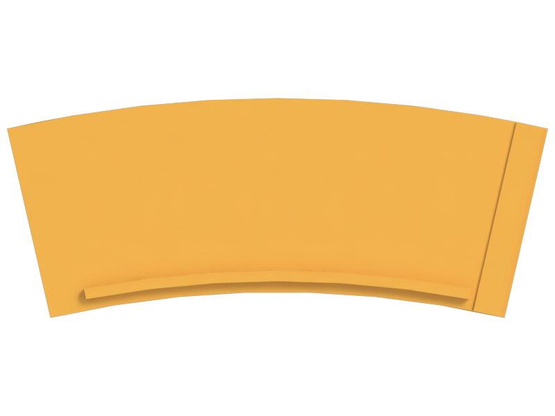 Крышка цилиндра передней подвески