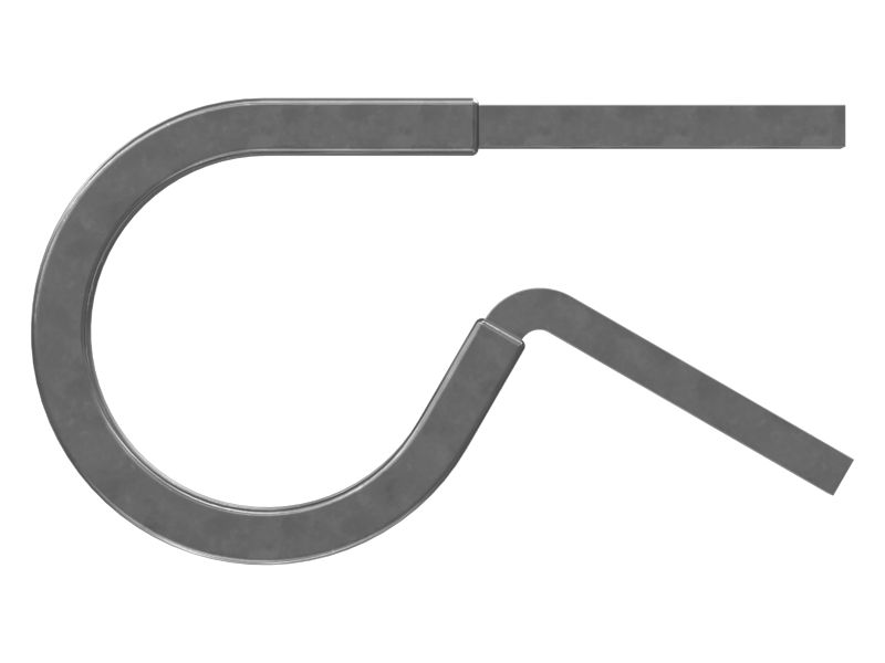 Зажим для одной трубки внутреннего диаметра 25,00 мм