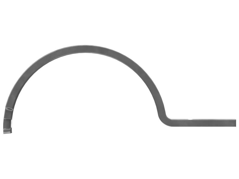 Однотрубный полузажим с внутренним диаметром 101,60 мм