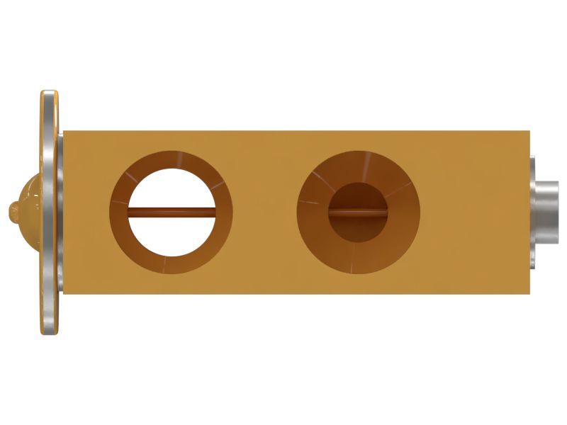 Монтажный клапан системы кондиционирования воздуха, длина 87 мм