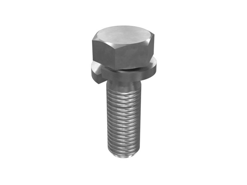 168-9001: Болт с шестигранной головкой