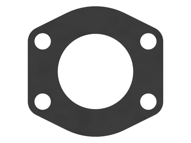 Прокладка воздухопровода с коленом толщиной 0,8 мм