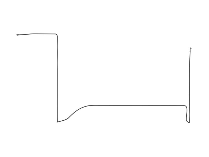 Шланг линии смазки 4,76 мм с внутренним диаметром в сборе