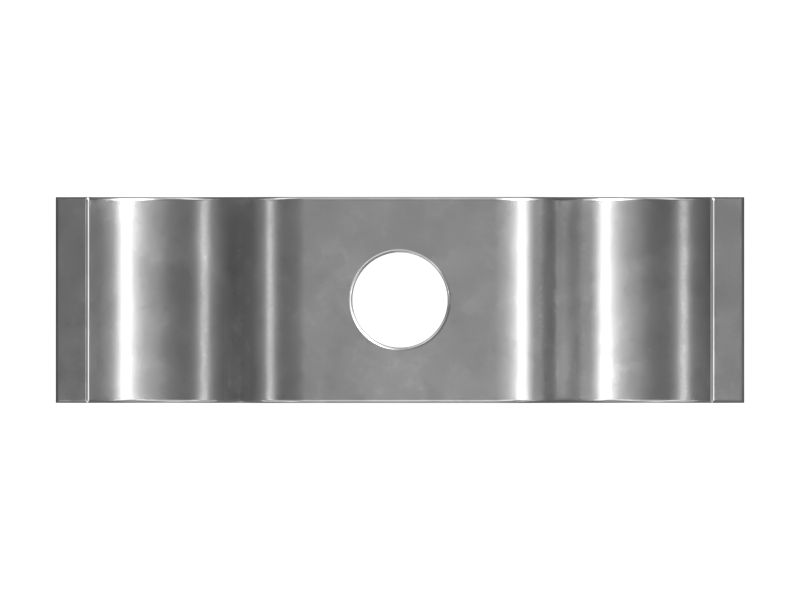 Половинный зажим для двойной трубки с внутренним диаметром 27,20 мм