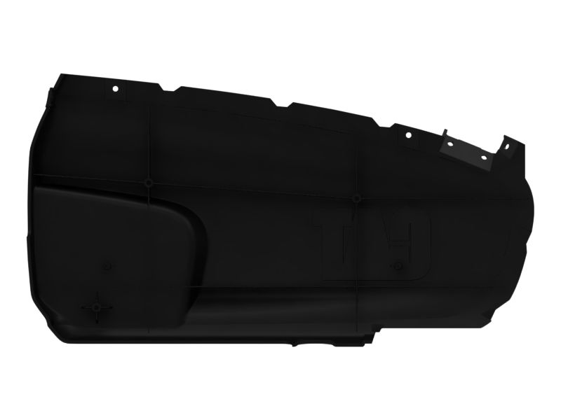 Правая крышка консоли оператора