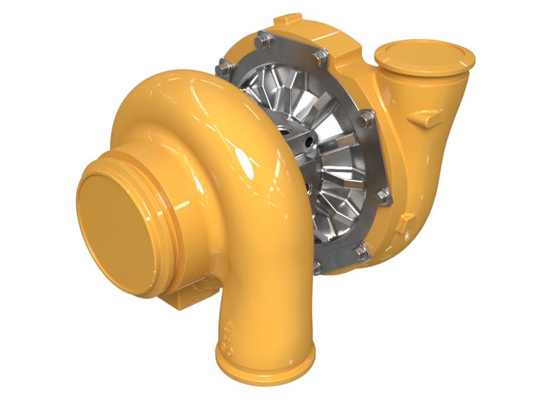 БЛОК ОСНОВНОГО ТУРБОКОМПРЕССОРА