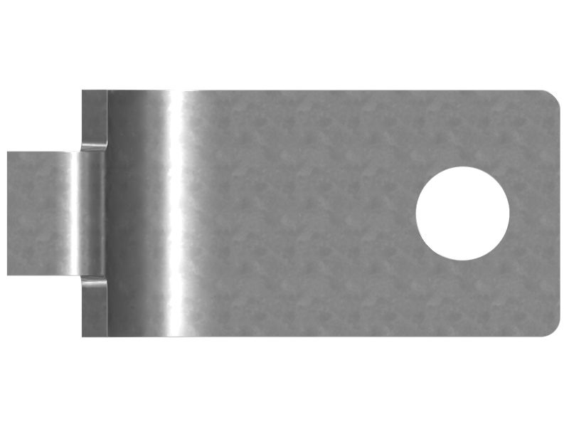 Зажим из двух частей, толщина 4 мм